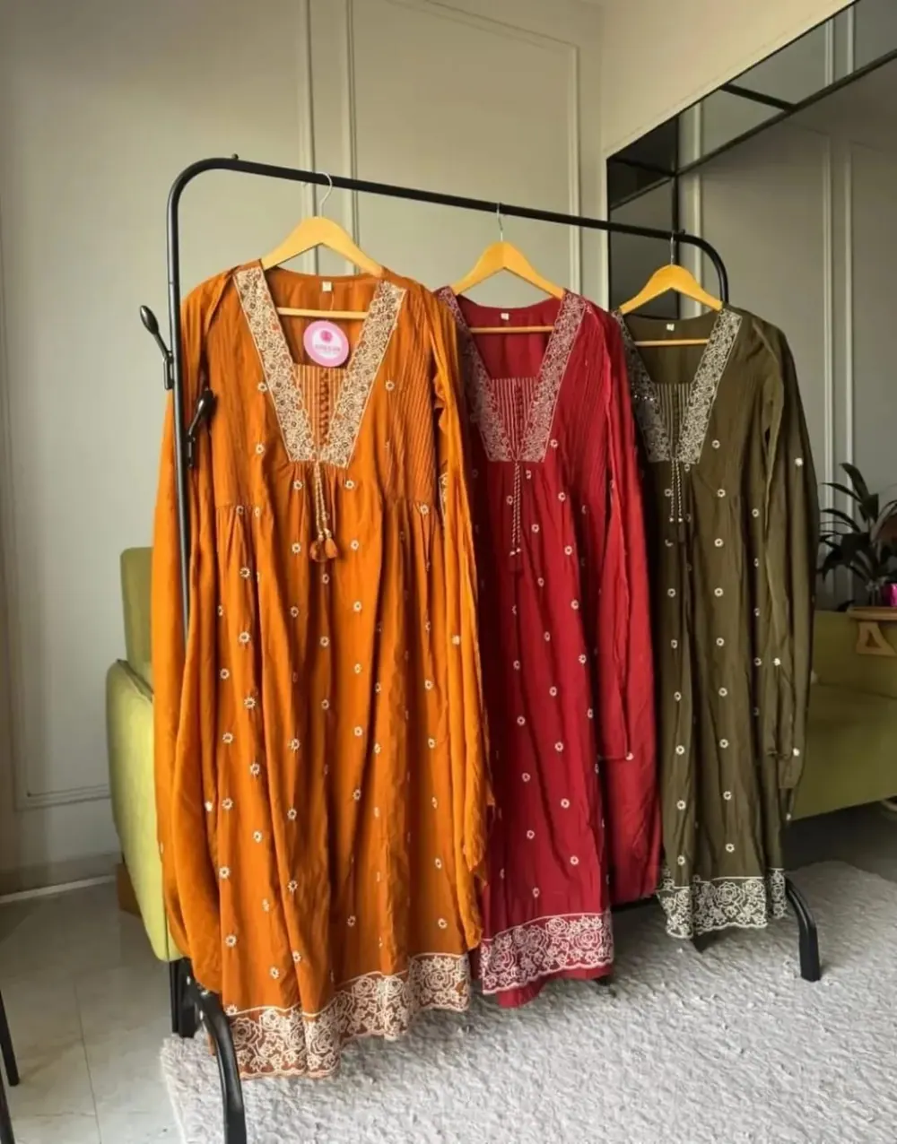 Utsav Silk Kurta Set — Assorted Shades